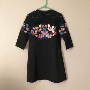Gorgeous embroidery dress